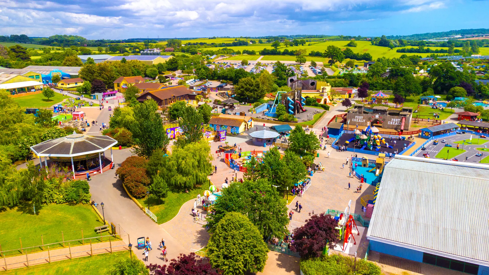 Crealy Theme Park's Journey: From Farm to Thrills & Sooty Land